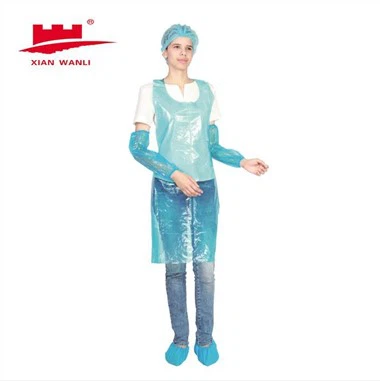 Eldobható könnyű kötény